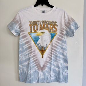 Thirty Seconds to Mars Tie-Dye T-Shirt NWOT